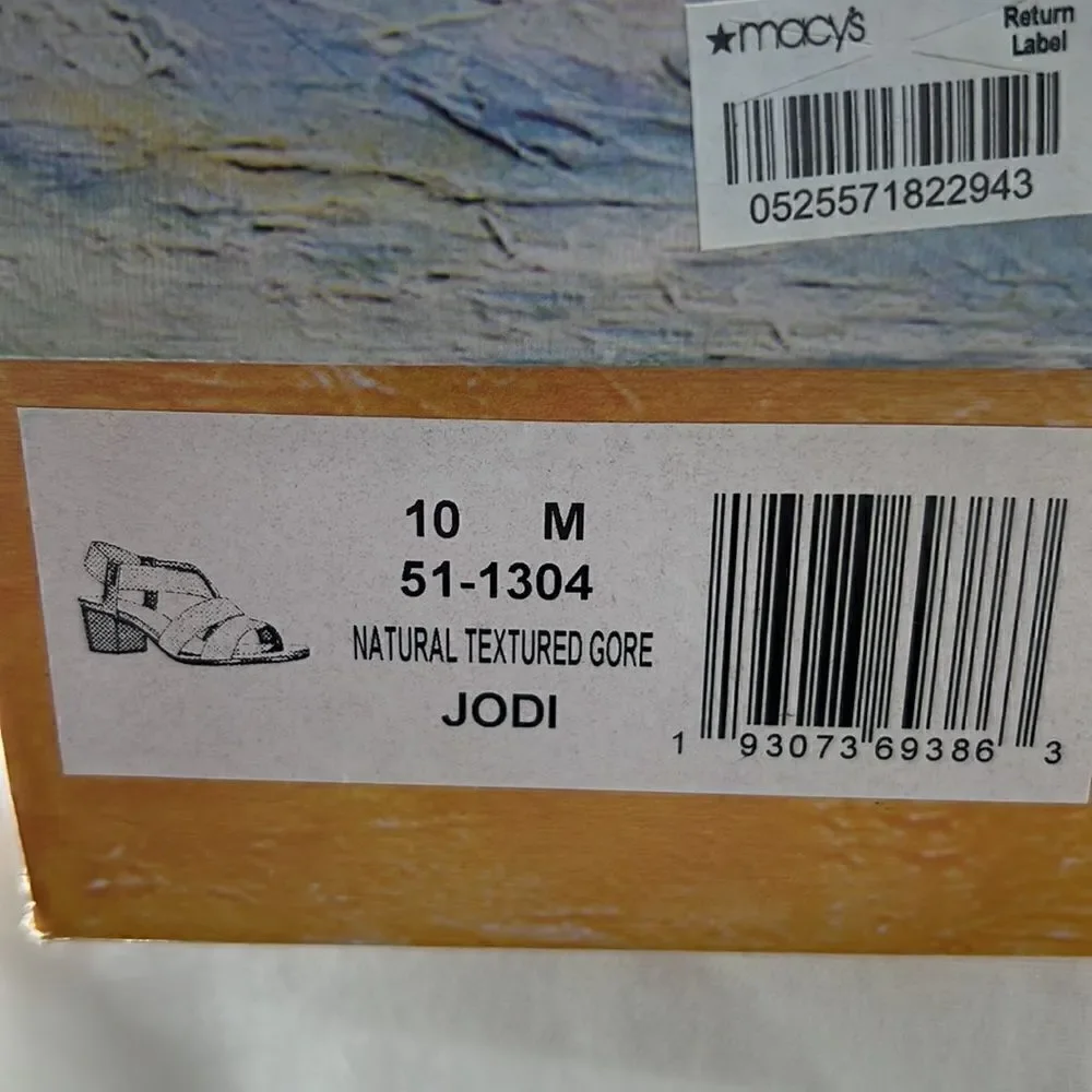 Bella Vita Jodi Stretch Sandals Natural size 10 M - Picture 8 of 8